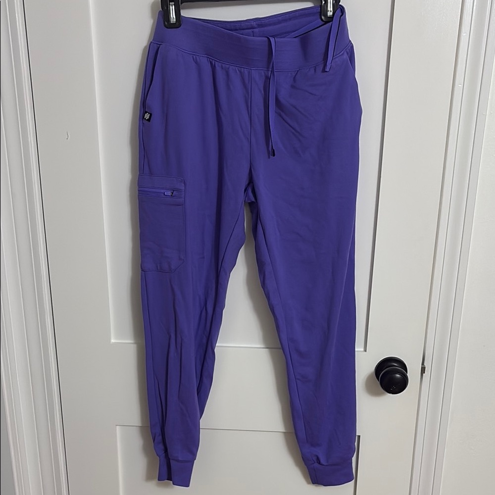 Jaanuu Scrub Purple Jogger Pants